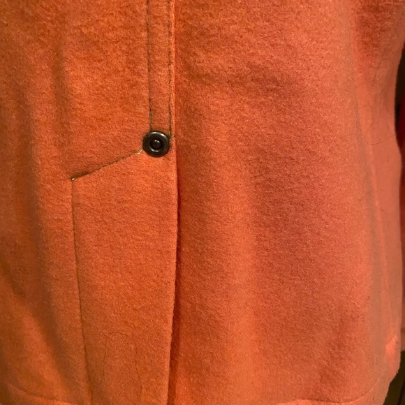 Orange Wool Blazer - Picture 5 of 8